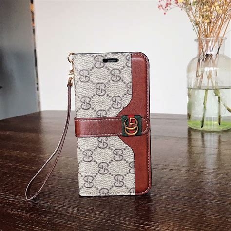 gucci i phone 8+ wallet case|wholesale Gucci cell phone case.